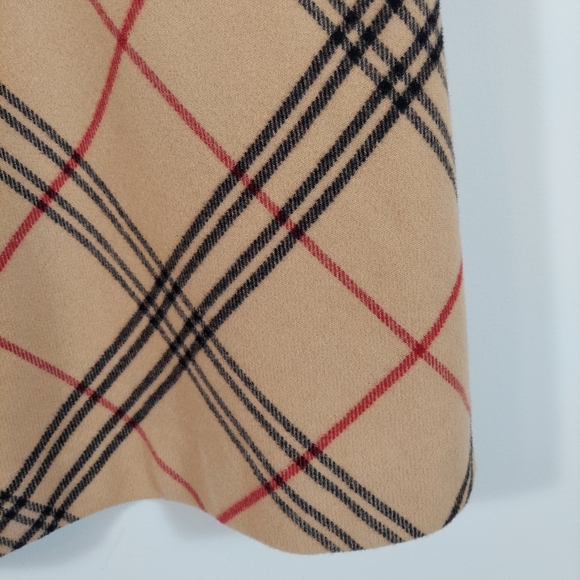 SOLD 🥰 wool checked plaid maxi skirt by David N - Picture 4 of 8